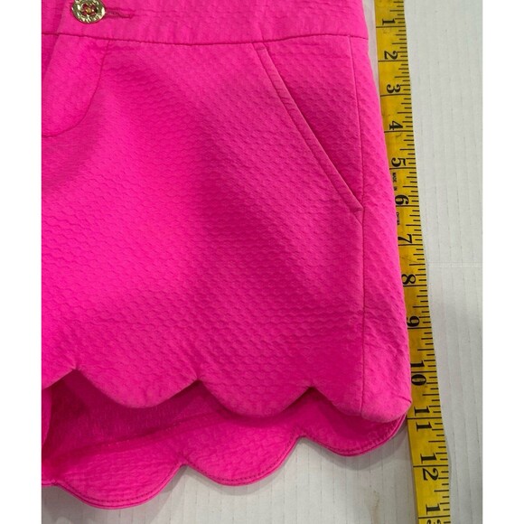 Lilly Pulitzer Shorts Women’s Size 00 Color Pink The Buttercup Stretch 5” Inseam - Picture 10 of 12
